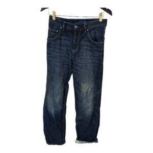 GAP Kids Denim with Blue and Green Lining.